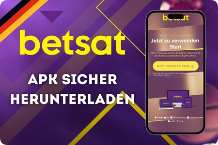Betsat Android App APK-Download Schritt-für-Schritt